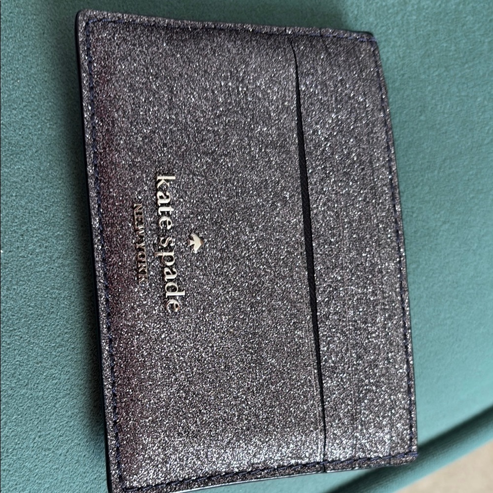 Kate Spade Glitter Card Holder